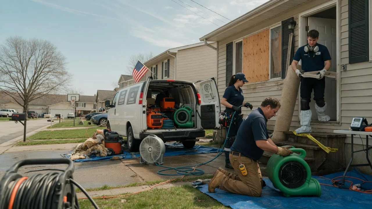 Water Damage Restoration in Dowling, MI near me